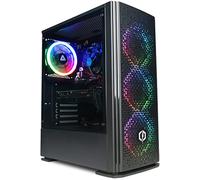 CyberpowerPC Wyvern PC Gaming - AMD Ryzen 5 4500, Nvidia RTX 4060 8GB, 16GB RAM, 500GB NVMe SSD, 650W 80+ PSU, Wi-Fi, Windows 11, Blaze RGB