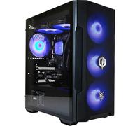 CYBERPOWERPC x MSI PBM Gaming PC - Intel Core i5 14400F, NVIDIA RTX 3050, 16GB RAM, 1TB NVMe SSD, 500W PSU, Wi-Fi, Windows 11, Forge M100R