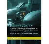 Cyberpunk Cityscapes Adult Coloring Book: 40 Intricate Illustrations of Futuristic Urban Worlds: A Sci-Fi Art Journey for Relaxation and Creativity