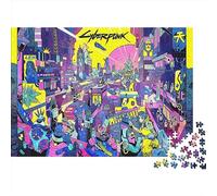 Cyberpunk Jigsaw Puzzles Puzzle 1000 Pezzi Adulto Gioco Education Decorazione Interna Unica Per Gioco Familiare Regalo Per Amore E Amico Stress Relief 1000pcs (75x50cm)