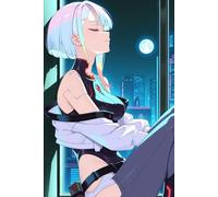 Cyberpunk Notebook: A Futuristic Writing Journal for Neon Dreams, Tech Visions, and Creative Exploration