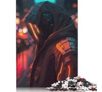 Cyberpunk Robotic Citizen 520 Puzzle per Adulti Gioco Educativo Puzzle Giochi per Adulti per Ragazzi o Ragazze 520 pezzi (52x38 cm)