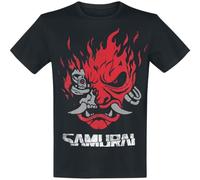Cyberpunk Samurai - Band Merch Uomo T-Shirt Nero M 100% Cotone Regular