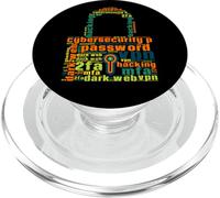 Cybersecurity Password Blocca la sicurezza del computer PopSockets PopGrip per MagSafe
