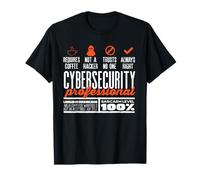 Cybersecurity Professional - Codifica delle definizioni di sicurezza informatica Maglietta