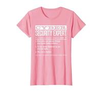 Cybersecurity Professional - Cybersecurity Definition Codificatore Maglietta, Donna, Rosa, M