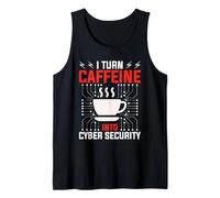 Cybersecurity Programmatore Professionale Caffeina Hacker Canotta