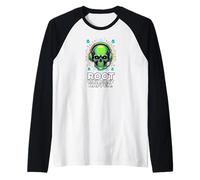 Cybersecurity Root Access Hacker Linux Pentest Maglia con Maniche Raglan