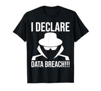 Cybersecurity Sicurezza informatica violazione dei Dati di Sicurezza informatica!! Maglietta