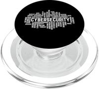 Cybersecurity Word Cloud Cyber Security Regalo Cybersecurity PopSockets PopGrip per MagSafe