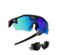 cybersight HUD Display Occhiali Sportivi, per Ciclismo ed Escursionismo, Occhiali da Sole Smart AI/AR, Display in Tempo Reale, Navigazione Intelligente, Avvisi AI Proattivi, Monitoraggio Frequenza