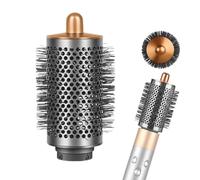 Cyberwork Spazzola volumizzante grande rotonda aggiornata, compatibile con styler ad aria HS01/HS05/HS08, accessorio per Dyson per Airwrap capelli fini e voluminosi, colore oro