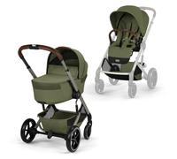 CYBEX GOLD - Balios S Lux con Navicella Richiudibile - Moss Green