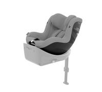 CYBEX Gold Seggiolino auto per bambini Sirona G i-Size Plus, Senza Base, Da circa 3 mesi a 4 anni, Max. 19 kg, 61-105 cm (Dalla nascita / 40 cm con riduttore per neonati), Stone Grey
