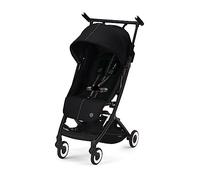 CYBEX Libelle 2 Passeggino da viaggio ultra compatto e leggero, con parasole UPF 50+, per neonati e bambini, conforme ai bagagli a mano, compatibile con seggiolini auto CYBEX, nero luna