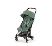 Cybex - Passeggino Ultracompatto Coya, Leaf Green telaio Rosegold