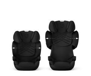 CYBEX PLATINUM - Seggiolino Auto Solution T I-Fix + Rivestimento - Plus Sepia Black