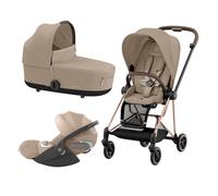 Cybex Platinum Trio Mios con Cloud T Plus Rose Gold - Cozy Beige