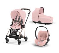 CYBEX PLATINUM - Trio Mios Peach Pink Con Telaio Rosegold