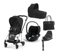 CYBEX PLATINUM - Trio Mios Sepia Black con Telaio Chrome Black e Base T + Borsa (OMAGGIO)
