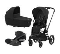 Cybex Platinum Trio Priam con Cloud T Plus Matt Black - Sepia Black