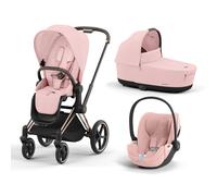 CYBEX PLATINUM - Trio Priam Peach Pink Con Telaio Rosegold