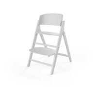 CYBEX Seggiolone CLICK & FOLD Gold, Crescere con il bambino, 3-99 anni, Può essere utilizzato dalla nascita tramite accessori separati, Legno di faggio, Tutto bianco