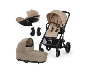 Cybex - Trio Balios S Lux con Cloud G I size Plus, Almond Beige one box