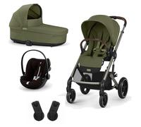 Cybex - Trio Balios S Lux con Cloud G I size Plus, Moss Green + Cloud G Plus Magic Black