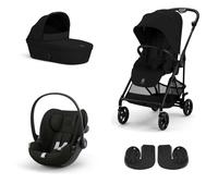 Cybex - Trio Melio Carbon con Cloud G i-size, Magic Black