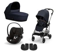 Cybex - Trio Melio Con Cloud G Isize, Ocean Blue Con Cloud G Magic Black