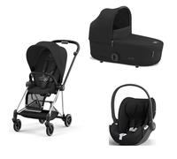 Cybex - Trio Mios 2025 Con Seggiolino Auto Cloud T Isize - Sepia Black + Telaio Chrome Black