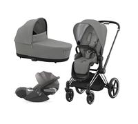 Cybex - Trio Priam 2025 Con Cloud T Isize - Mirage Grey + Telaio Chrome Black