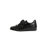 CYBHSM - Sneaker da donna con plateau da 5 cm, tomaia in ecopelle con rivetti in metallo e cuciture dettagliate, per abbigliamento casual quotidiano, taglia 35-40