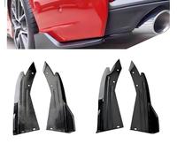 CYBHYAXC 2 Pezzi Spoiler Laterale Paraurti Posteriore per Alfa Romeo 8C Spider 2008 2009 2010, Protezione per Splitter per Gonna Parafango Laterale Auto,Glossy Black