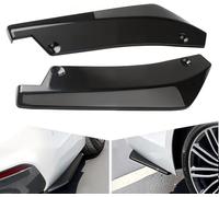CYBHYAXC 2 Pezzi Spoiler Laterale Paraurti Posteriore per Alfa Romeo Brera 2005 2006 2007 2008 2009 2010, Protezione per Splitter per Gonna Parafango Laterale Auto,A-Glossy Black