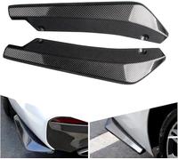 CYBHYAXC 2 Pezzi Spoiler Laterale Paraurti Posteriore per Alfa Romeo Brera 2005 2006 2007 2008 2009 2010, Protezione per Splitter per Gonna Parafango Laterale Auto,A-Carbon Fiber Style