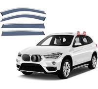 CYBHYAXC Deflettori Antivento per BMW X1(Long Axis) MK2-F49 2016-2021+, Deflettori Finestrini Auto Antivento Antipioggia Scudo Deflettori d'Aria Integrati