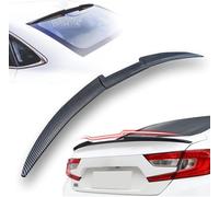 CYBHYAXC Spoiler Posteriore per Audi A8 D2, 4D 1994-1998 1999 2000 2001 2002, Bagagliaio Alettone Posteriore Anticorrosione Elevata Resistenza al Calore Accessori Spoiler Auto,A-Carbon Fiber Pattern