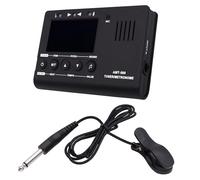 CybNemo Metronomo Chitarra Accordatore Generatore di Toni 3 in 1 Metronomo Digitale Basso Violino Accordatore con Contatto Clip Microfono per Chitarra Chromatica Ukulele Flauto - Utilizzare batteria