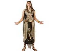 Cyborey Costume egiziano per adulti, unisex, per Halloween, cosplay, faraone, con accessori
