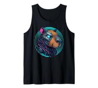 Cyborg Cyberpunk Capybara Cybernetic per Ragazzi Uomini Bambini Canotta