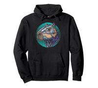 Cyborg Cyberpunk Capybara Cybernetic per Uomini Ragazzi Bambini Felpa con Cappuccio