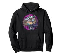 Cyborg Cyberpunk Capybara Cybernetic Uomini Donne Bambini Felpa con Cappuccio