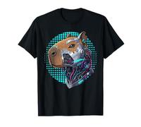 Cyborg Cyberpunk Capybara Cybernetic Uomini Donne Bambini Maglietta
