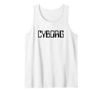 Cyborg Pretend I M A Cyborg Costume Tee Machine Umana Canotta