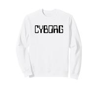 Cyborg Pretend I M A Cyborg Costume Tee Machine Umana Felpa