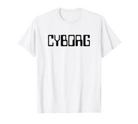 CYBORG PRETEND I M A CYBORG COSTUME TEE MACHINE UMANA Maglietta