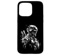 Cyborg Soldier - Vintage Graphic Robot Amante Custodia per iPhone 15 Pro Max