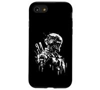 Cyborg Soldier - Vintage Graphic Robot Amante Custodia per iPhone SE (2020) / 7/8